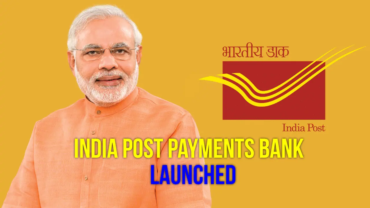 PM Modi launches 'accessible, affordable, trusted' India Post Payments Bank