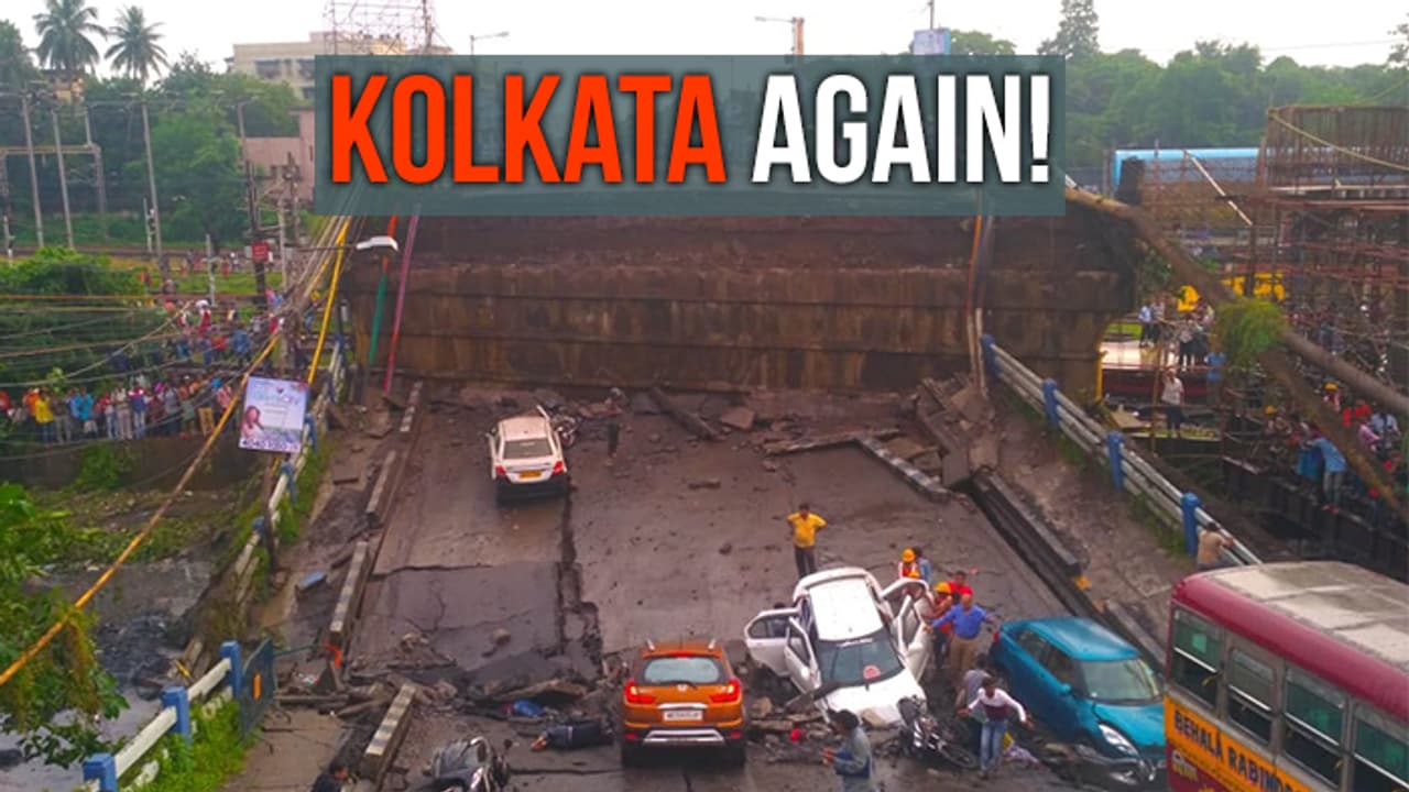 Watch: Nation shocked as Kolkata’s Majerhat flyover collapses, 1 dead