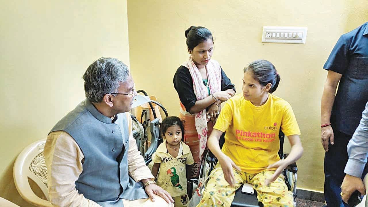 ವಿಶ್ವಾಸದ ಚಿಲುಮೆ: ಕಾಲು ಹೋದರೇನಂತೆ, ವ್ಹೀಲ್’ಚೇರ್’ನಲ್ಲೇ ಸ್ಪರ್ಧಿಸುವೆ ವಿಶ್ವಾಸದ ಚಿಲುಮೆ: ಕಾಲು ಹೋದರೇನಂತೆ, ವ್ಹೀಲ್’ಚೇರ್’ನಲ್ಲೇ ಸ್ಪರ್ಧಿಸುವೆ