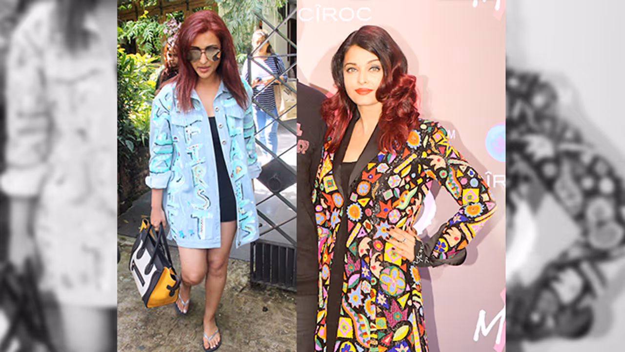 Not Parineeti Chopra alone, Aishwarya Rai has joined the red hair don't care brigade too Not Parineeti Chopra alone, Aishwarya Rai has joined the red hair don't care brigade too