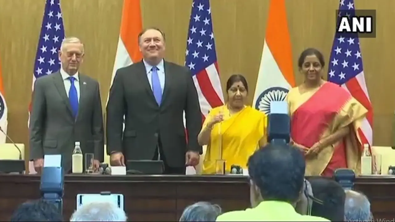 अमेरिका को सामने बिठाकर पाक को दिया कड़ा संदेश