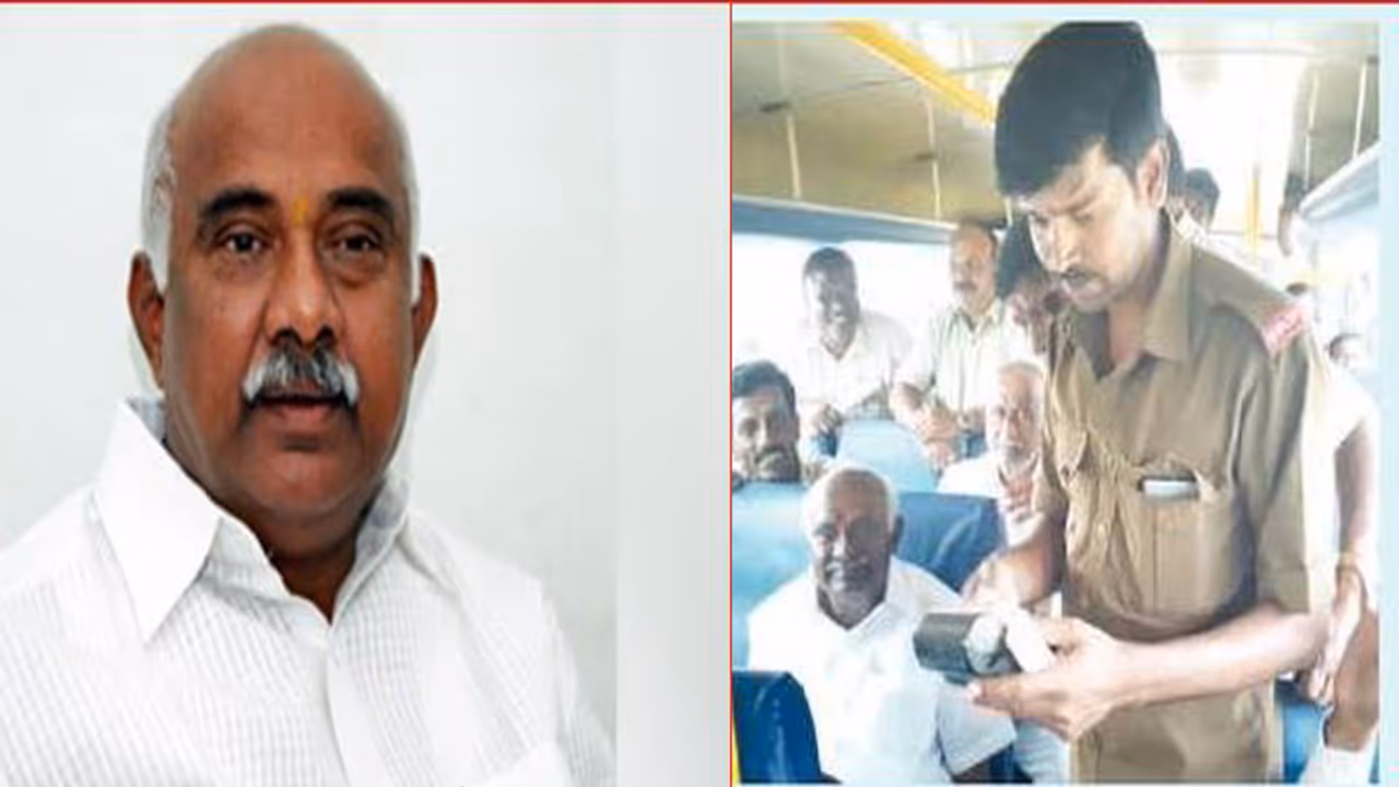 ಸರ್ಕಾರಿ ಬಸ್ಸಿನಲ್ಲಿ ಜೆಡಿಎಸ್ ಅಧ್ಯಕ್ಷ ಪ್ರಯಾಣ, ಸಾರ್ವಜನಿಕರೊಂದಿಗೆ ಚರ್ಚೆ ಸರ್ಕಾರಿ ಬಸ್ಸಿನಲ್ಲಿ ಜೆಡಿಎಸ್ ಅಧ್ಯಕ್ಷ ಪ್ರಯಾಣ, ಸಾರ್ವಜನಿಕರೊಂದಿಗೆ ಚರ್ಚೆ