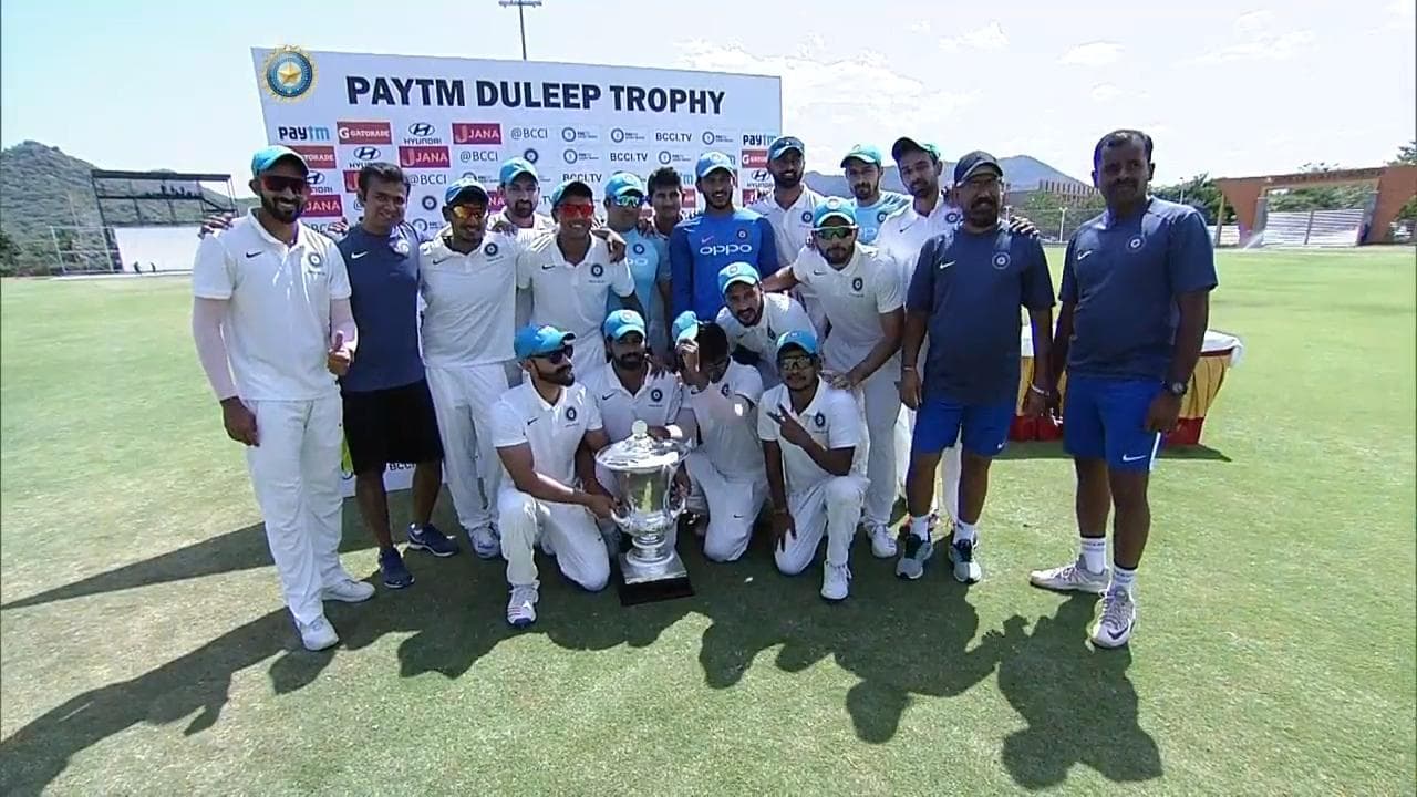 Duleep Trophy 2018: India Blue beat defending champion India Red by massive margin Duleep Trophy 2018: India Blue beat defending champion India Red by massive margin