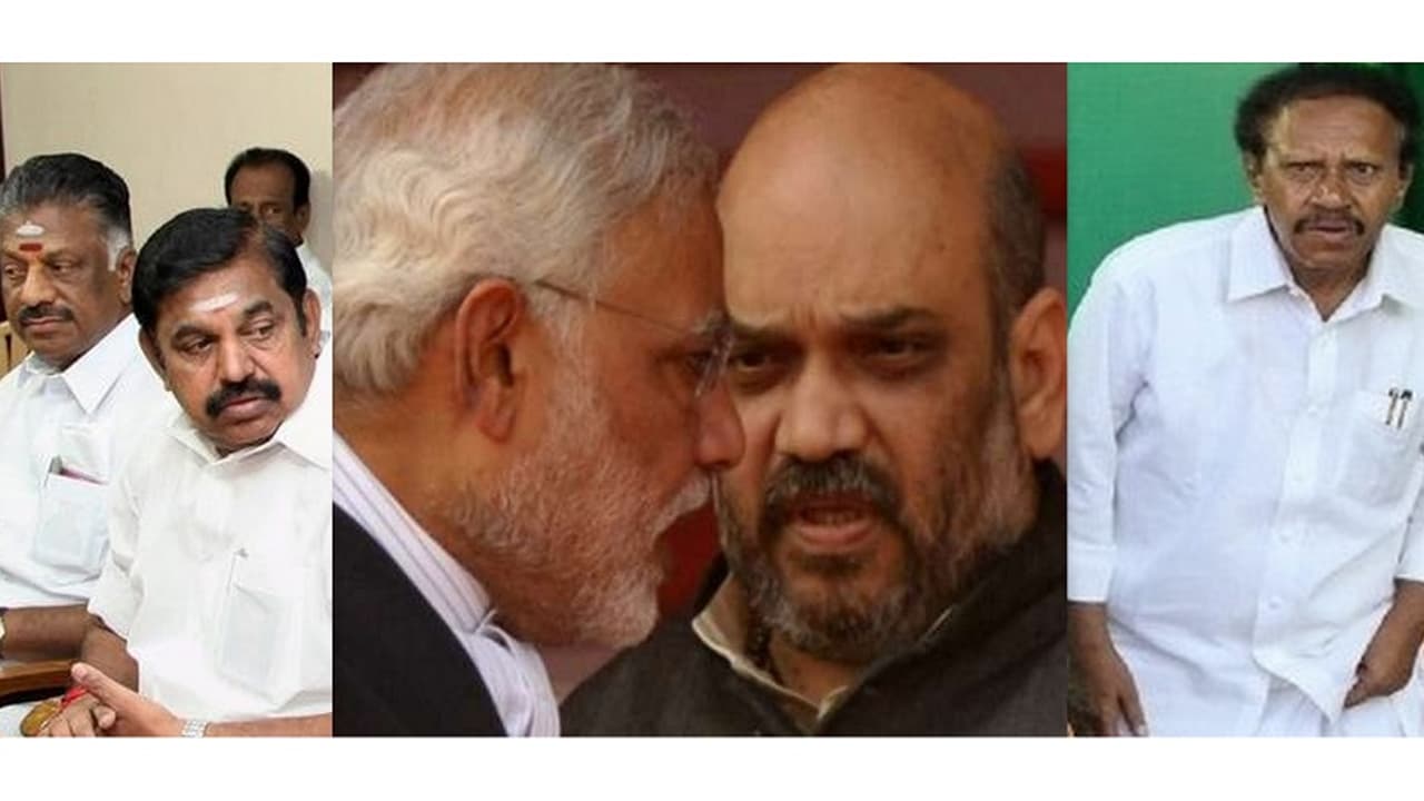 மாண்புமிகுக்களை மாஜியாக்க பிஜேபியின் மாஸ்டர் ஸ்ட்ரோக்... அலறும் அதிமுக! தடுமாறும் சீனியர் தலைகள்... மாண்புமிகுக்களை மாஜியாக்க பிஜேபியின் மாஸ்டர் ஸ்ட்ரோக்... அலறும் அதிமுக! தடுமாறும் சீனியர் தலைகள்...