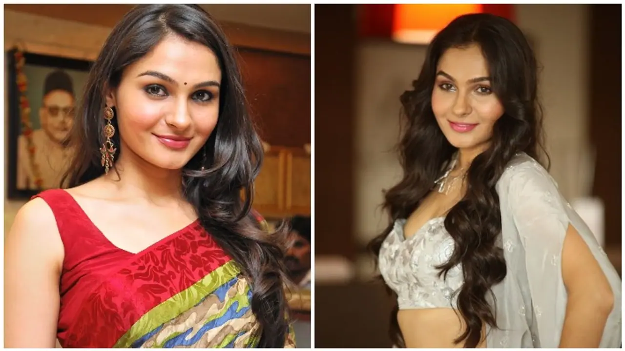 புடவையில் ஆண்ட்ரியா..! செம க்யூட்டா இருக்காங்க பாருங்க..!