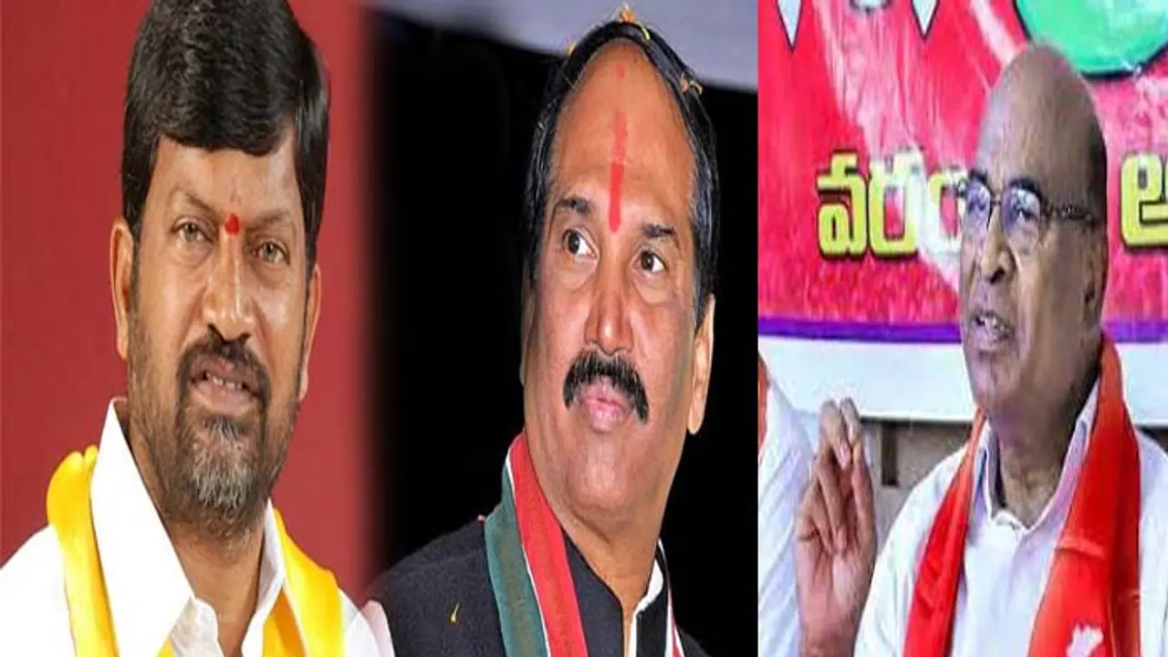 తెలంగాణలో మహాకూటమి ఏర్పాటు: ఏకమైన కాంగ్రెస్,టీడీపీ,సీపీఐ తెలంగాణలో మహాకూటమి ఏర్పాటు: ఏకమైన కాంగ్రెస్,టీడీపీ,సీపీఐ
