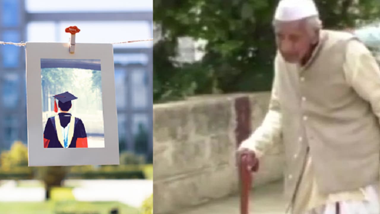 After 2 master's degrees, 89 year old freedom fighter takes test for PhD After 2 master's degrees, 89 year old freedom fighter takes test for PhD