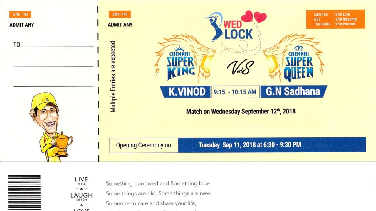 చెన్నై జట్టుపై వీరాభిమానంతో ఈ యువకుడు ఏం చేశాడో తెలుసా? చెన్నై జట్టుపై వీరాభిమానంతో ఈ యువకుడు ఏం చేశాడో తెలుసా?