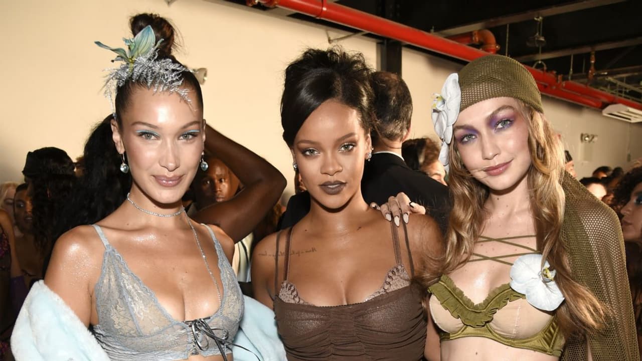 Rihanna drops Savage x Fenty lingerie collection at New York Fashion Week Rihanna drops Savage x Fenty lingerie collection at New York Fashion Week