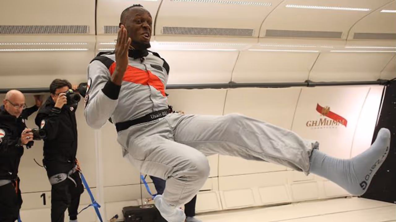 ബഹിരാകാശത്ത് ഓടിയാലും ബോള്ട്ട് ഒന്നാമനാകും; ഇതാ തെളിവ് വീഡിയോ ബഹിരാകാശത്ത് ഓടിയാലും ബോള്ട്ട് ഒന്നാമനാകും; ഇതാ തെളിവ് വീഡിയോ