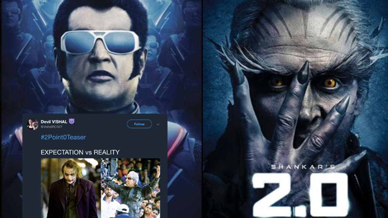 Rajnikanth Akshay Kumar starrer 2.0 is internet's new subject for meme