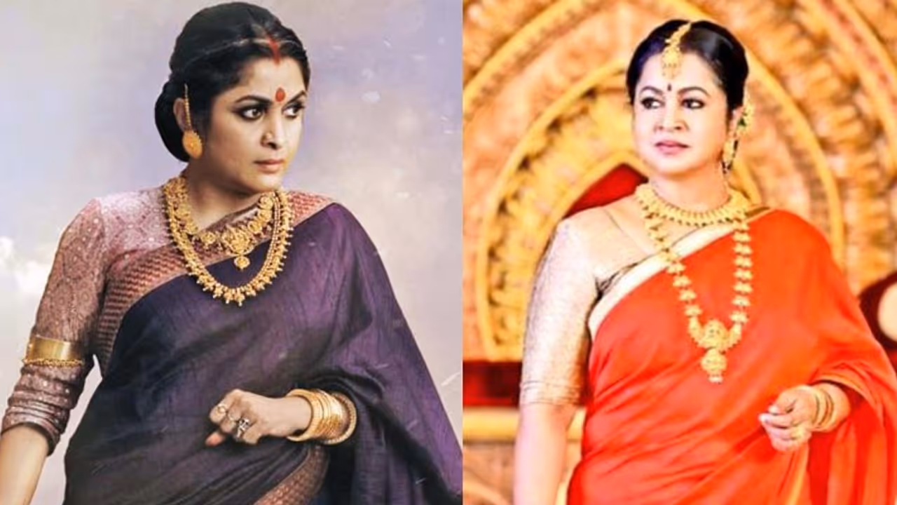 பாகுபலி ரம்யாகிருஷ்ணன் மாதிரியே இருக்கீங்க! ராதிகாவின் புதிய தோற்றத்தை கலாய்க்கும் நெட்டிசன்கள் பாகுபலி ரம்யாகிருஷ்ணன் மாதிரியே இருக்கீங்க! ராதிகாவின் புதிய தோற்றத்தை கலாய்க்கும் நெட்டிசன்கள்