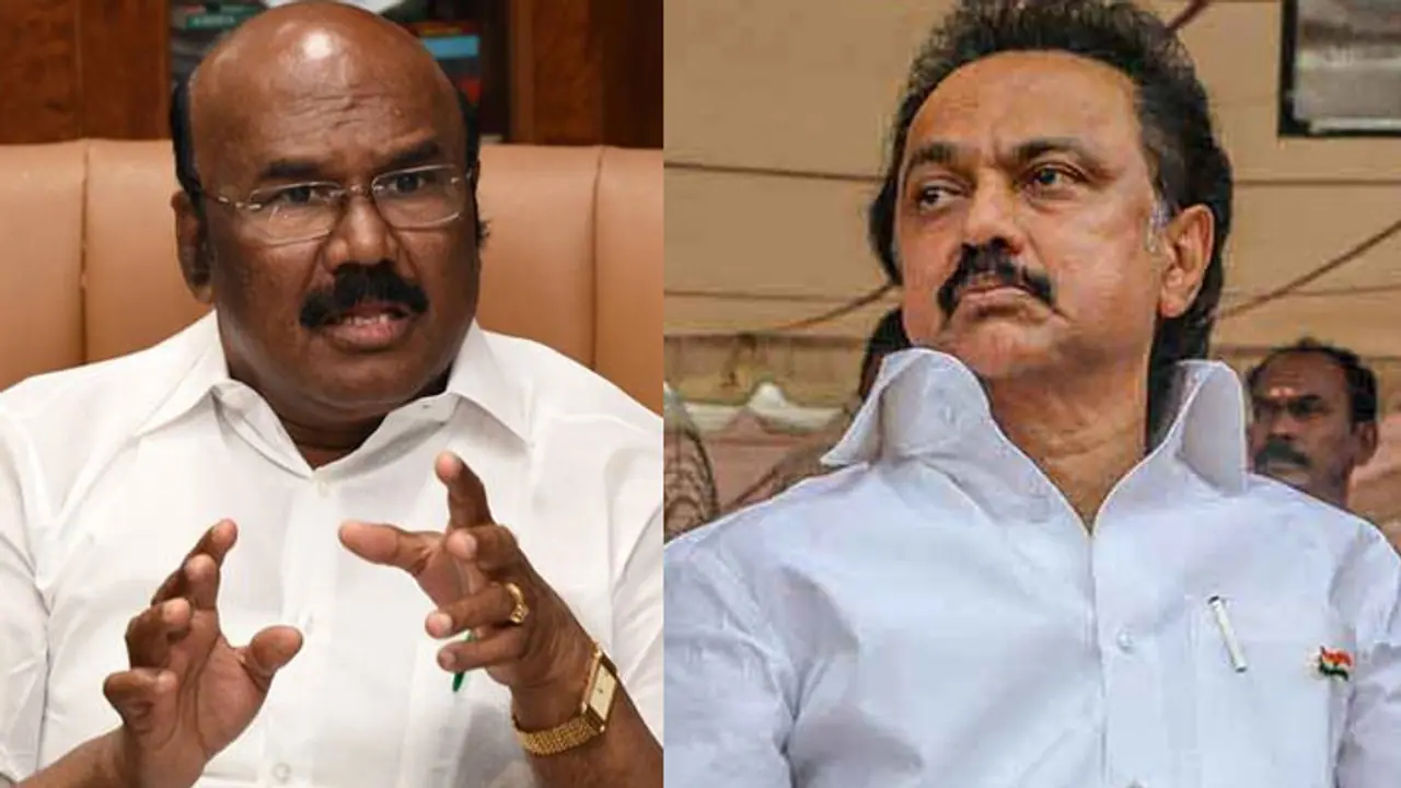 போலீஸ் மரணத்திலும் அரசியல் செய்யும் கேடுகெட்ட தலைவர் மு.க.ஸ்டாலின்... அமைச்சர் ஜெயகுமார் விளாசல்..! போலீஸ் மரணத்திலும் அரசியல் செய்யும் கேடுகெட்ட தலைவர் மு.க.ஸ்டாலின்... அமைச்சர் ஜெயகுமார் விளாசல்..!