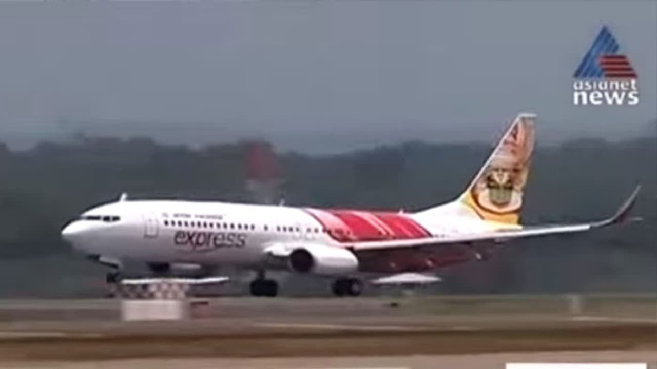 Kerala: Air India Express makes successful trial landing at Kannur airport Kerala: Air India Express makes successful trial landing at Kannur airport