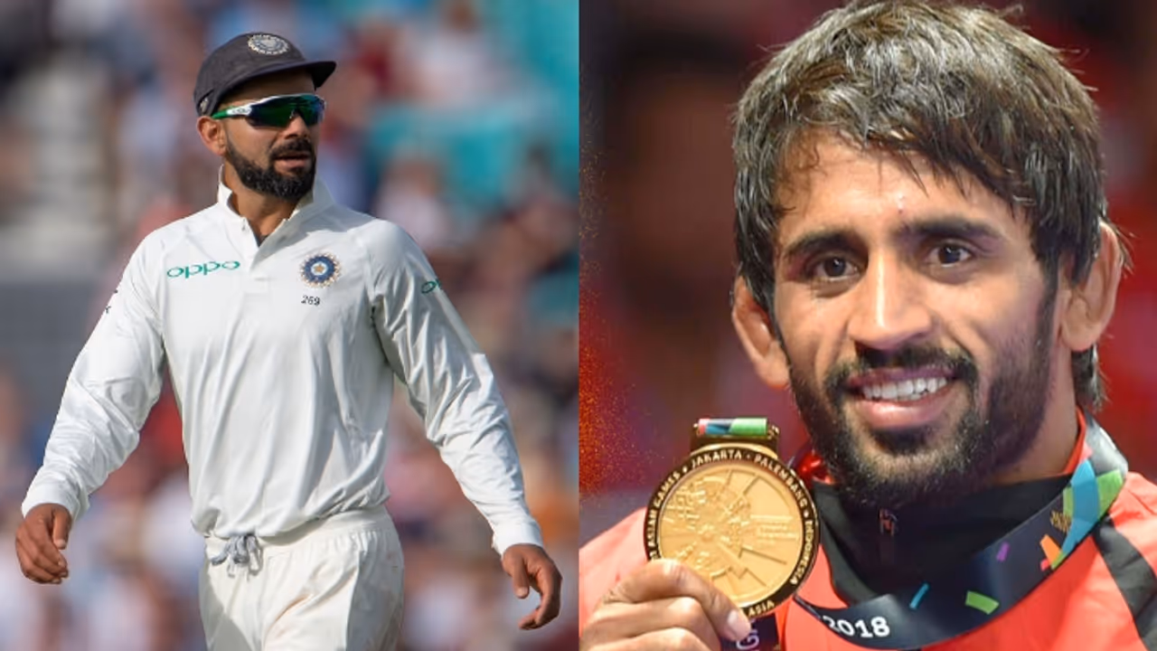 Virat Kohli gets Khel Ratna with 0 points; Bajrang Punia loses with 80, to move court