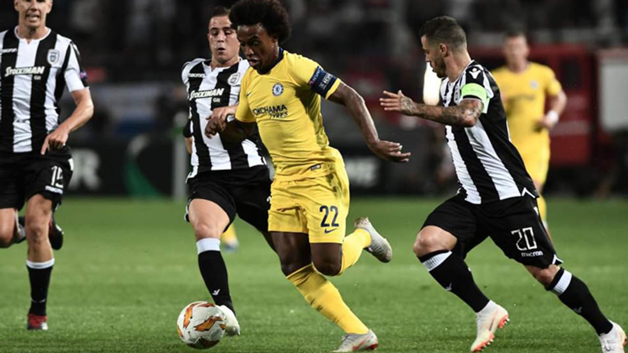 യൂറോപ്പ് ലീഗ്: ചെല്സിക്ക് ജയത്തുടക്കം; ജെറാര്ഡിന്റെ അരങ്ങേറ്റം സമനിലയോടെ യൂറോപ്പ് ലീഗ്: ചെല്സിക്ക് ജയത്തുടക്കം; ജെറാര്ഡിന്റെ അരങ്ങേറ്റം സമനിലയോടെ