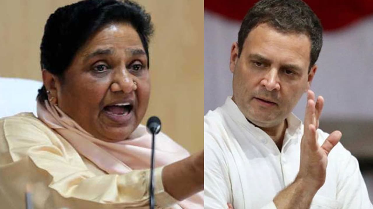 मायावती ने कांग्रेस को दिया जोर का झटका मायावती ने कांग्रेस को दिया जोर का झटका