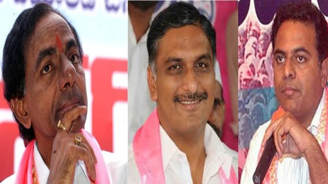 సేఫ్ జోన్ లోకి కేటీఆర్: హరీష్ రావుపై కేసిఆర్ ప్లాన్ ఇదీ...
