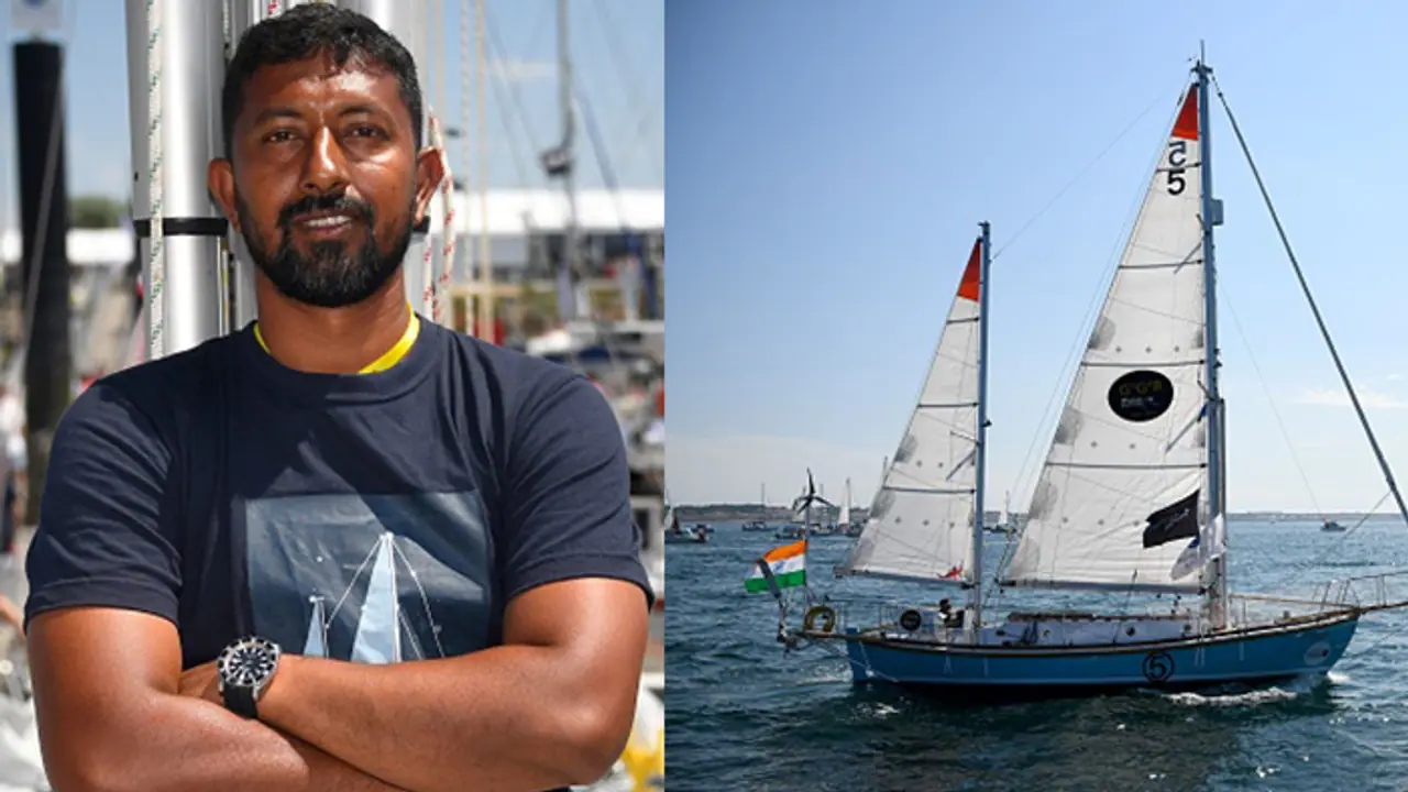 समंदर में फंसे नेवी कमांडर अभिलाष को फ्रांसीसी जहाज ने किया रेस्क्यू समंदर में फंसे नेवी कमांडर अभिलाष को फ्रांसीसी जहाज ने किया रेस्क्यू