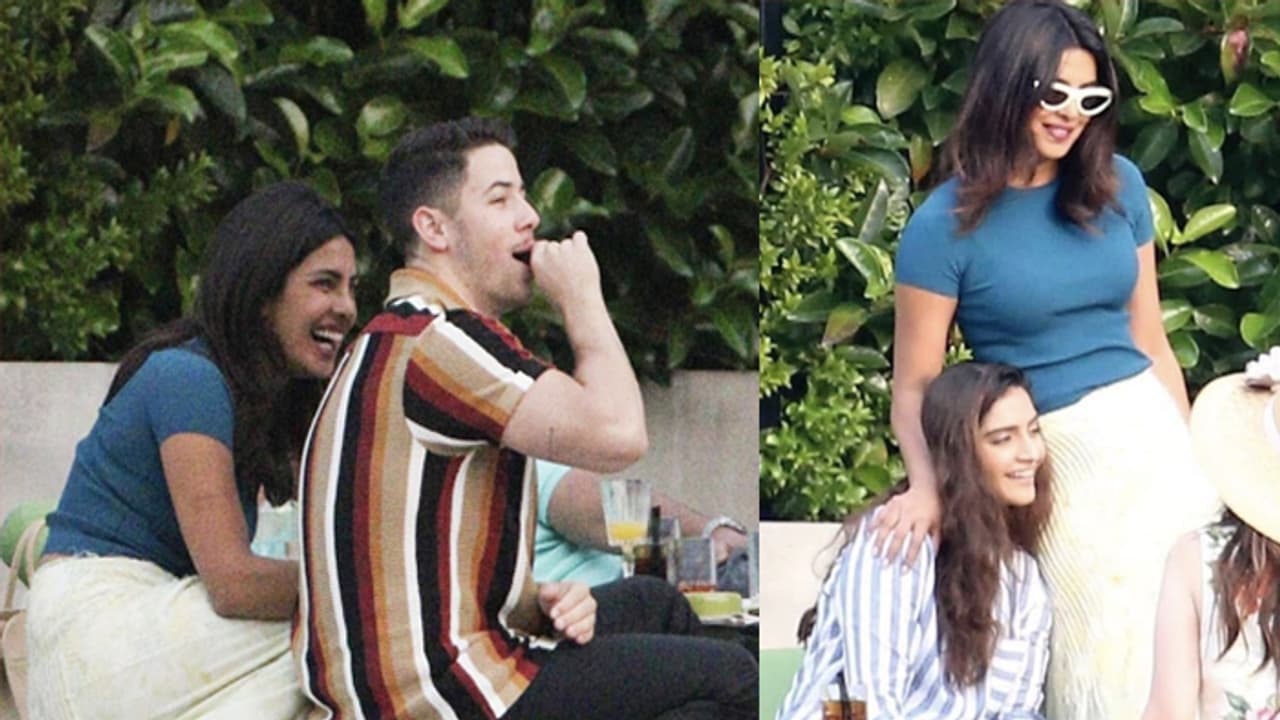 Priyanka Chopra Nick Jonas on a double date with Sonam Kapoor Anand Ahuja in Italy?