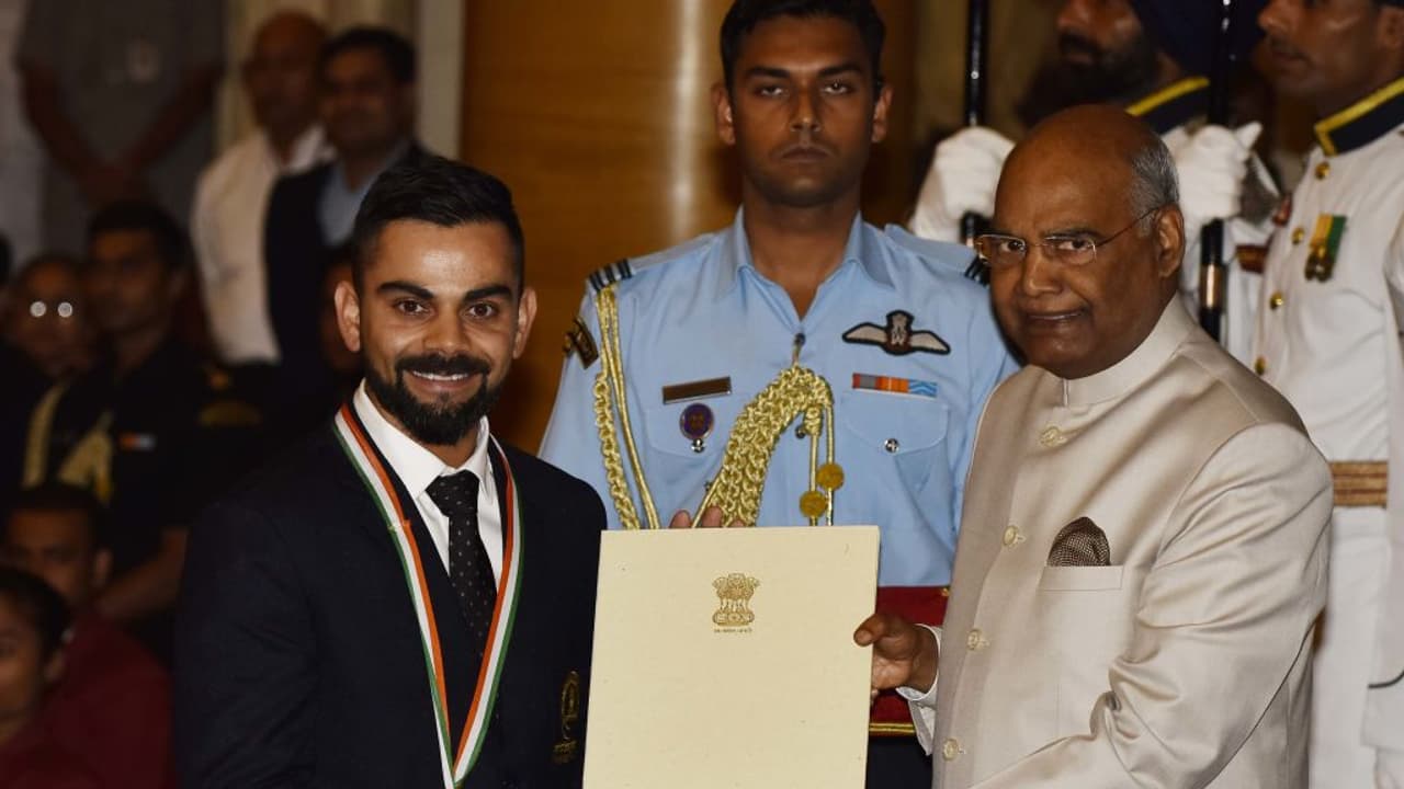 BCCI congratulates Virat Kohli, Smriti Mandhana for bagging national awards BCCI congratulates Virat Kohli, Smriti Mandhana for bagging national awards