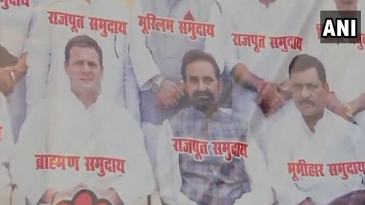 Congress plasters Patna with posters caste labelling Rahul Gandhi, other leaders Congress plasters Patna with posters caste labelling Rahul Gandhi, other leaders