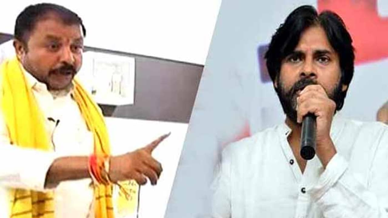 నేను కన్నెర్రజేస్తే దెందులూరులో తిరగలేవ్: పవన్ పై చింతమనేని ఆగ్రహం నేను కన్నెర్రజేస్తే దెందులూరులో తిరగలేవ్: పవన్ పై చింతమనేని ఆగ్రహం