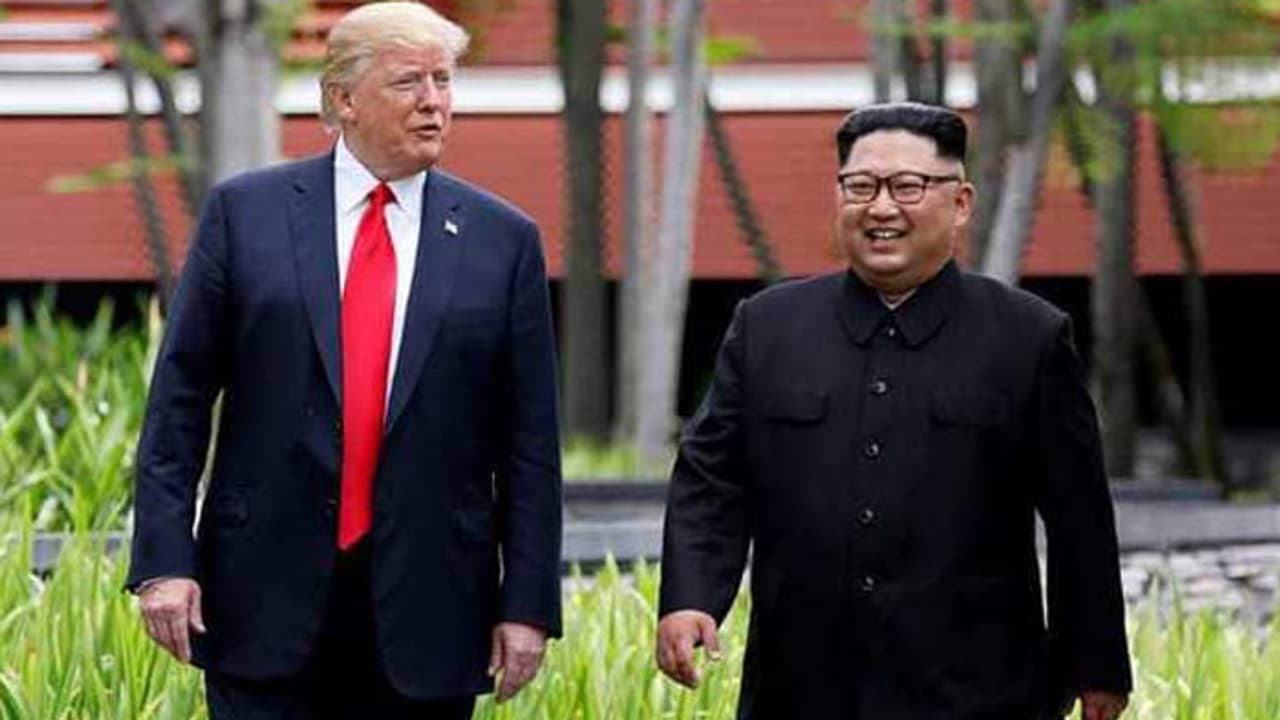 കിമ്മിന്റെ ആരോഗ്യത്തോടെയുള്ള മടങ്ങിവരവ് സന്തോഷം: ട്രംപ് കിമ്മിന്റെ ആരോഗ്യത്തോടെയുള്ള മടങ്ങിവരവ് സന്തോഷം: ട്രംപ്