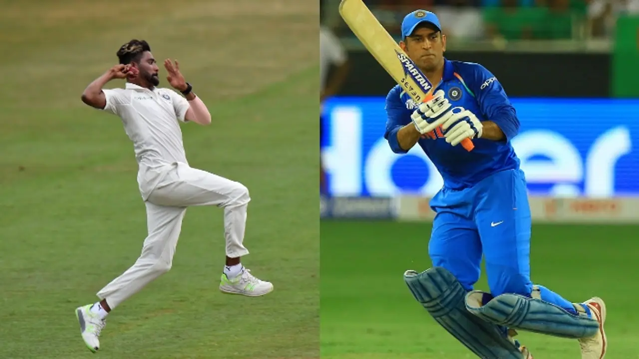 India vs West Indies: Mohammed Siraj reveals how MS Dhoni and Virat Kohli helped him succeed