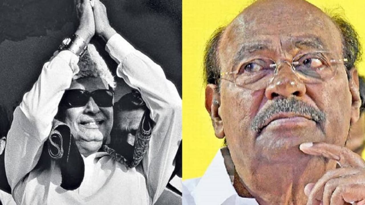 சொல்லிக்கிற மாதிரி MGR எந்த ஒரு திட்டத்தையும் பண்ணலையே... தோண்டி எடுத்து விளாசும் ராமதாஸ் ! சொல்லிக்கிற மாதிரி MGR எந்த ஒரு திட்டத்தையும் பண்ணலையே... தோண்டி எடுத்து விளாசும் ராமதாஸ் !