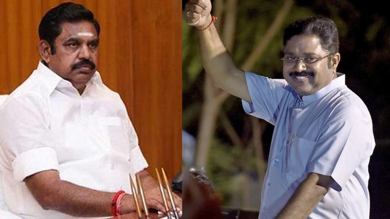 என் முன்னே நிக்கமுடியாம ஓடுன எடப்பாடி டீமுக்கு வீறாப்பு பேச்சு எதுக்கு..? அதகளப்படுத்தும் டி.டி.வி.தினகரன்..! என் முன்னே நிக்கமுடியாம ஓடுன எடப்பாடி டீமுக்கு வீறாப்பு பேச்சு எதுக்கு..? அதகளப்படுத்தும் டி.டி.வி.தினகரன்..!