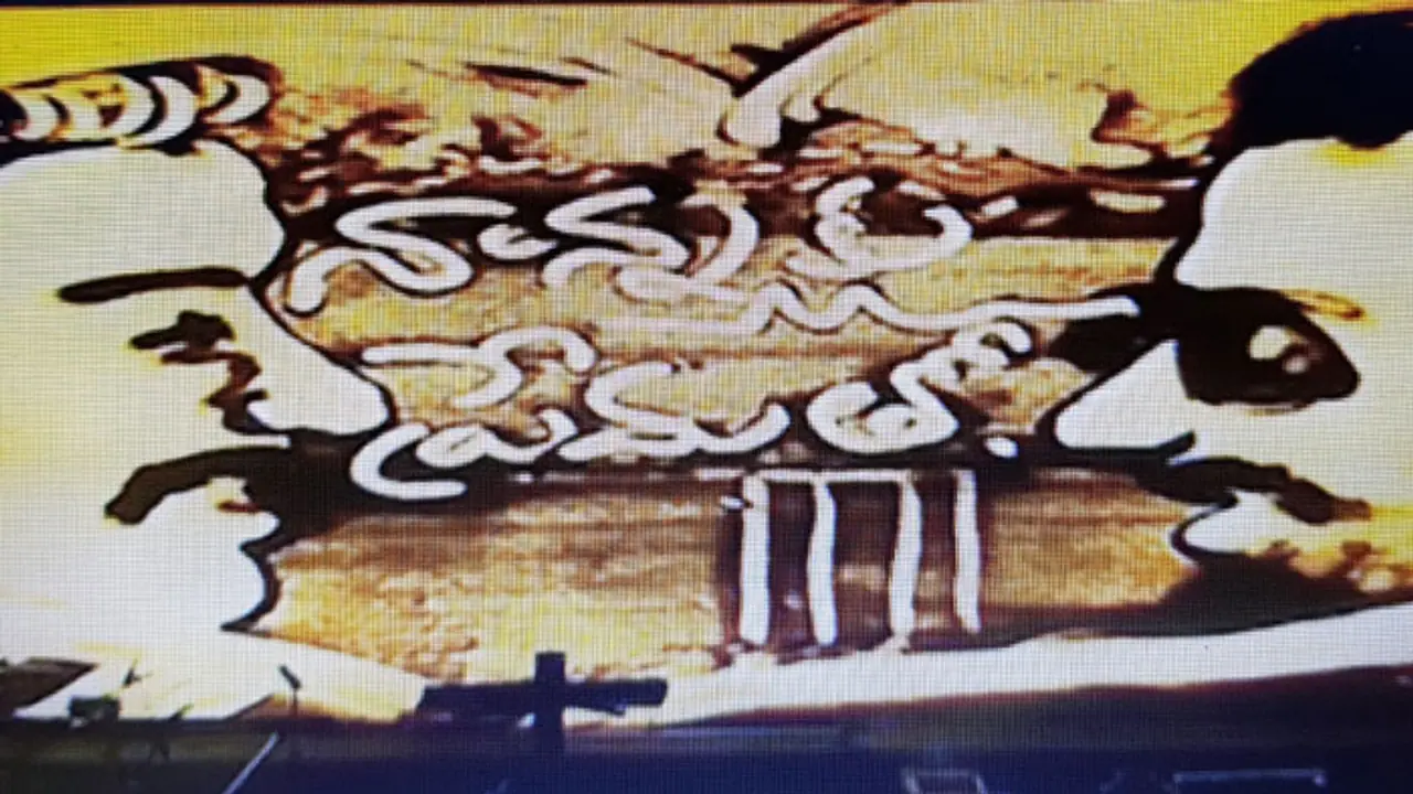 'అరవింద సమేత' ప్రీరిలీజ్: నాన్నకు ప్రేమతో ఎమోషనల్ శాండ్ ఆర్ట్ 'అరవింద సమేత' ప్రీరిలీజ్: నాన్నకు ప్రేమతో ఎమోషనల్ శాండ్ ఆర్ట్