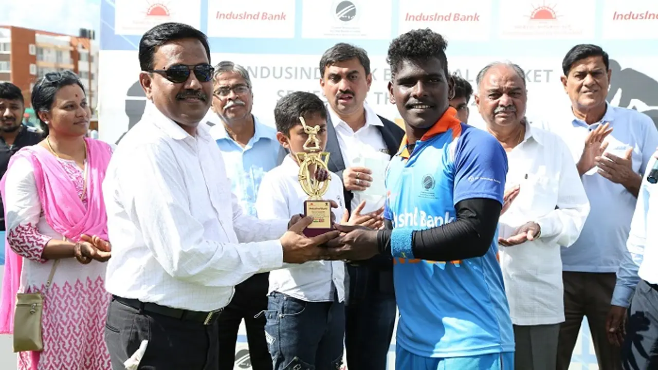 Blind cricket: India thrash England in first T20I in Bengaluru Blind cricket: India thrash England in first T20I in Bengaluru