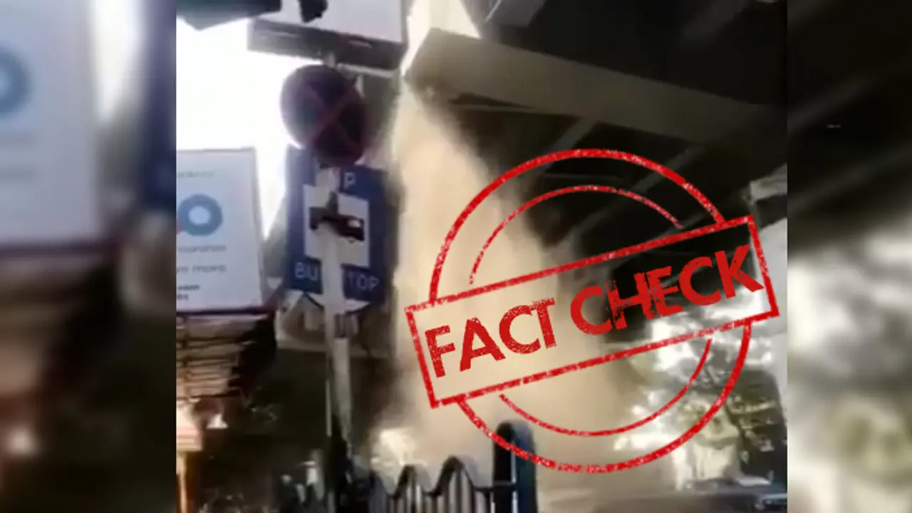 Kolkata: Dust from AJC Bose flyover causes panic; police clarifies it's only a result of cleaning Kolkata: Dust from AJC Bose flyover causes panic; police clarifies it's only a result of cleaning