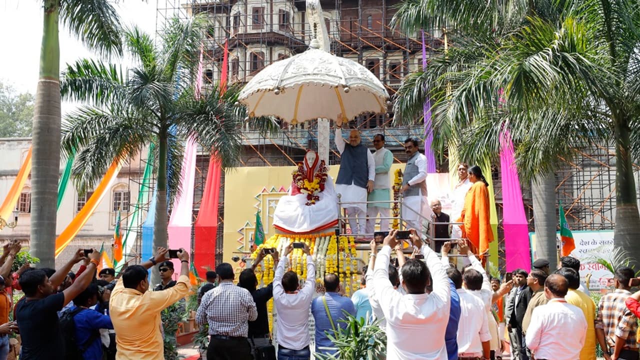 Madhya Pradesh: Amit Shah slams Rahul Gandhi, vows to weed out infiltrators, launches BJP’s mass contact programme