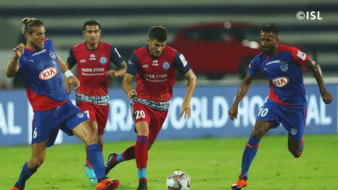 ISL 2018 19: Gourav Mukhi scripts history as Jamshedpur hold Bengaluru to 2 2 draw