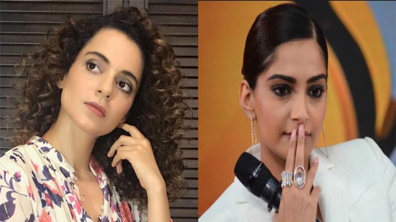 ಕಂಗನಾ ಸೋನಂ ಜಗಳಕ್ಕೆ ಕಾರಣವಾಯ್ತು ಲೈಂಗಿಕ ಕಿರುಕುಳ ಆರೋಪ ಕಂಗನಾ ಸೋನಂ ಜಗಳಕ್ಕೆ ಕಾರಣವಾಯ್ತು ಲೈಂಗಿಕ ಕಿರುಕುಳ ಆರೋಪ