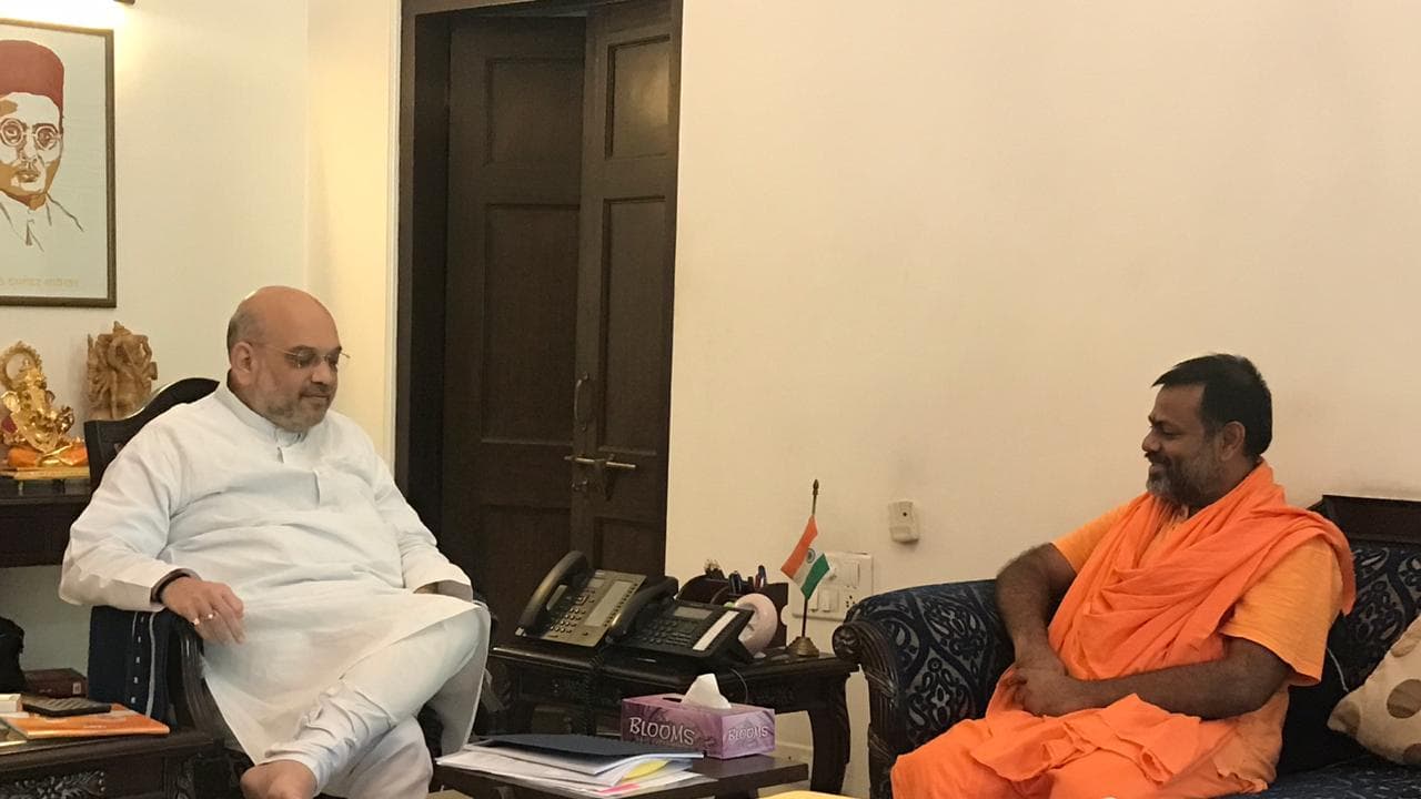 అమిత్ షాతో పరిపూర్ణానంద స్వామి భేటీ... అందుకోసమేనా?