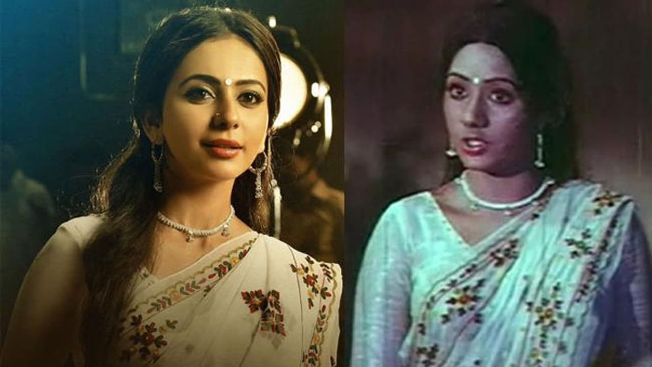 ఎన్టీఆర్ బయోపిక్ లో రకుల్.. అచ్చం శ్రీదేవిలానే! ఎన్టీఆర్ బయోపిక్ లో రకుల్.. అచ్చం శ్రీదేవిలానే!