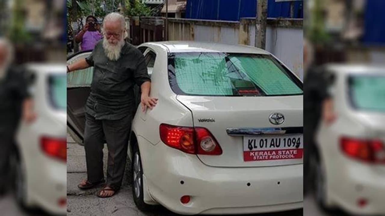 Nambi Narayanan of Kerala: Journey from police jeep to state vehicle Nambi Narayanan of Kerala: Journey from police jeep to state vehicle
