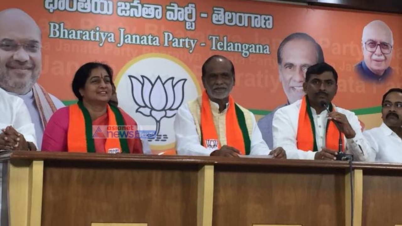 దామోదర భార్య బిజెపిలో చేరడం వెనక కథ ఇదే... దామోదర భార్య బిజెపిలో చేరడం వెనక కథ ఇదే...