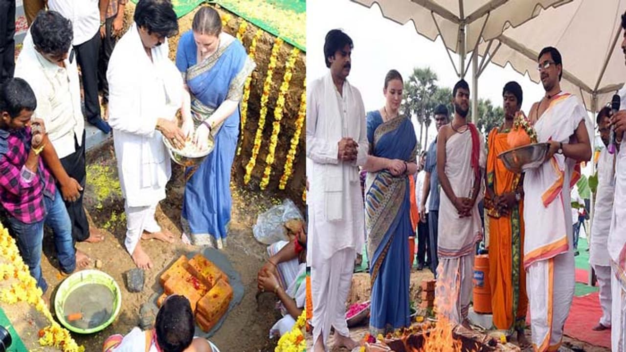 ఇంటి నిర్మాణ పనుల్లో బిజీబిజీగా పవన్