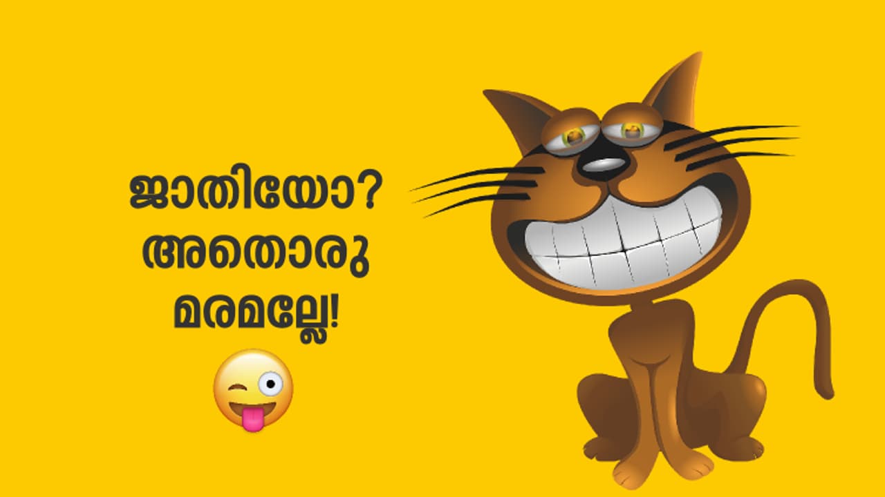 എന്നാലും സ്വജാതി ആയില്ലേല്‍ ഞങ്ങക്കൊരു ശ്വാസംമുട്ടലാ...!