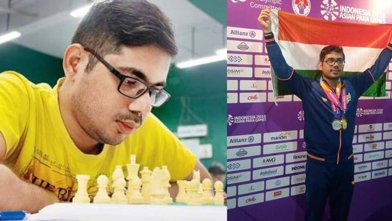 ಪ್ಯಾರಾ ಏಷ್ಯಾಡ್: ಚೆಸ್ನಲ್ಲಿ ಚಿನ್ನ ಗೆದ್ದ ರಾಜ್ಯದ ಕಿಶನ್! ಪ್ಯಾರಾ ಏಷ್ಯಾಡ್: ಚೆಸ್ನಲ್ಲಿ ಚಿನ್ನ ಗೆದ್ದ ರಾಜ್ಯದ ಕಿಶನ್!