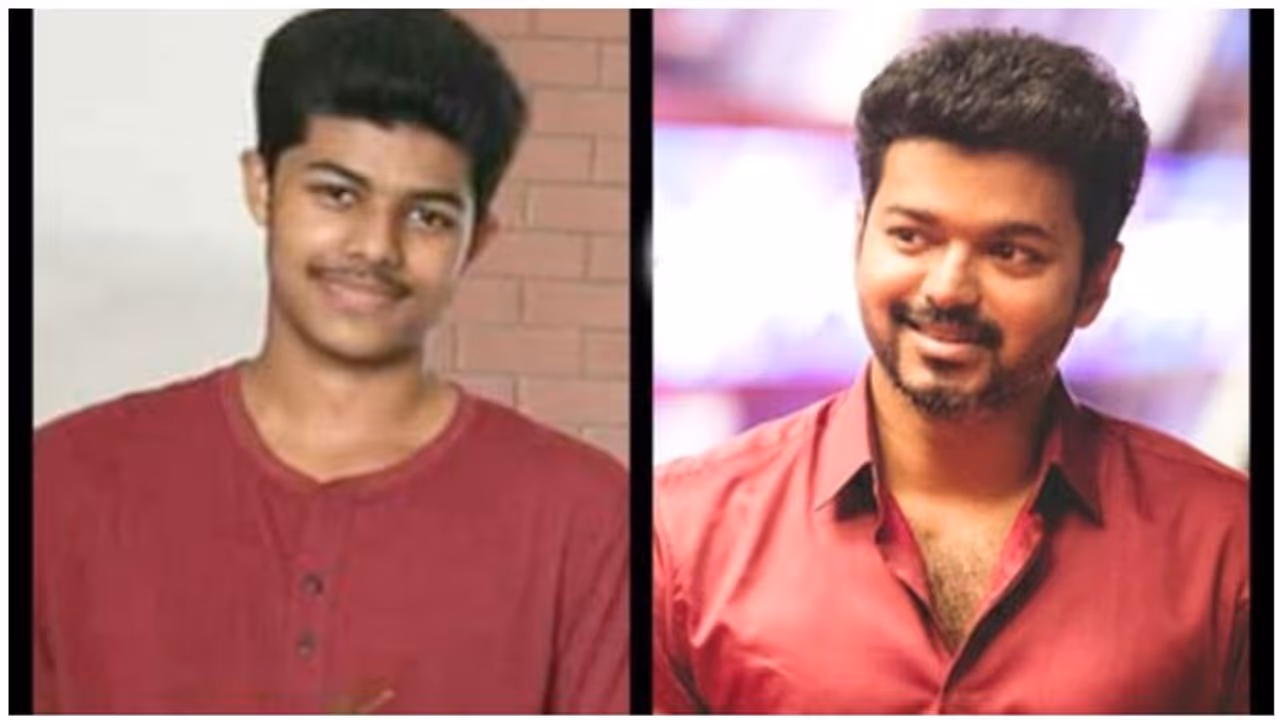 ஸ்டைலில் தளபதியை மிஞ்சிய லிட்டில் மாஸ்டர் சஞ்சய்! சும்மா வெறித்தனம் போங்க...