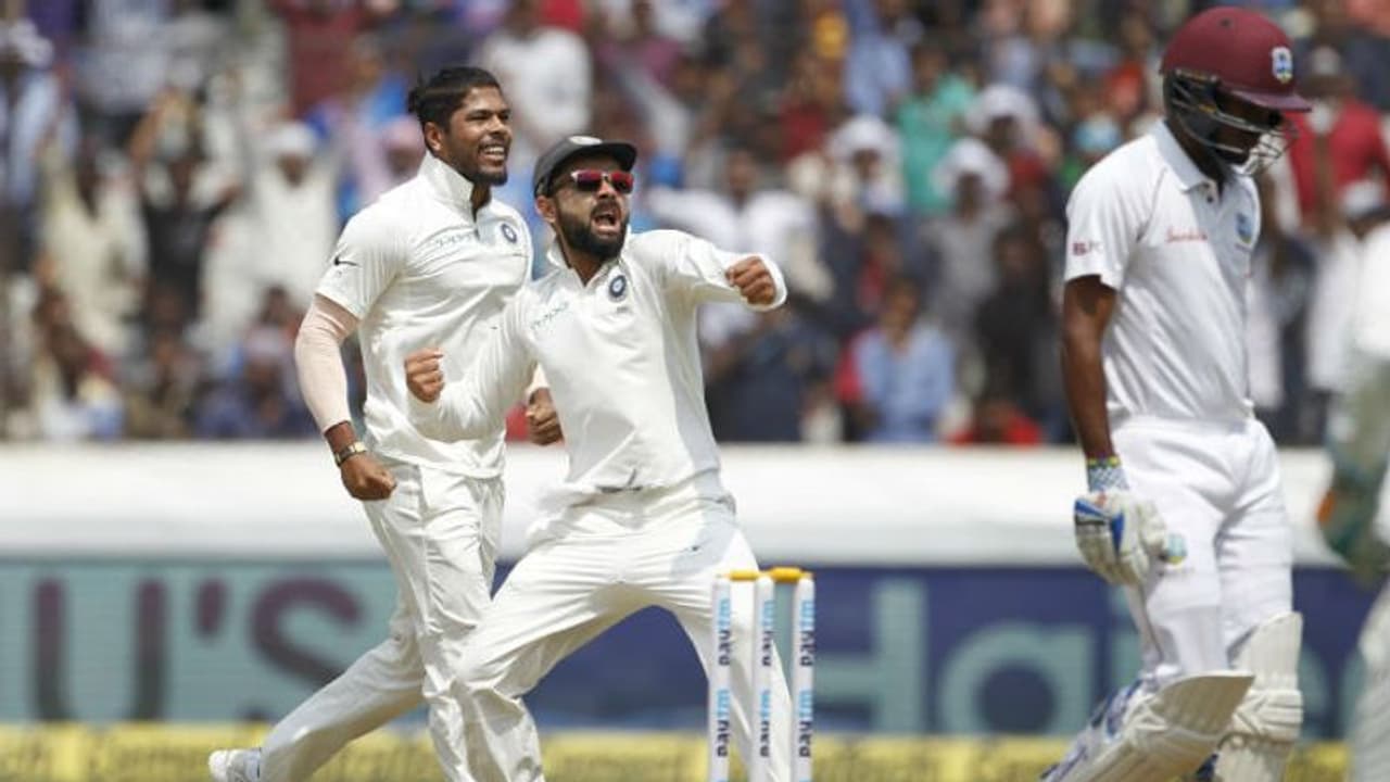 India vs West Indies, 2nd Test: Hosts come out all guns blazing to have visitors tottering on Day 3 India vs West Indies, 2nd Test: Hosts come out all guns blazing to have visitors tottering on Day 3