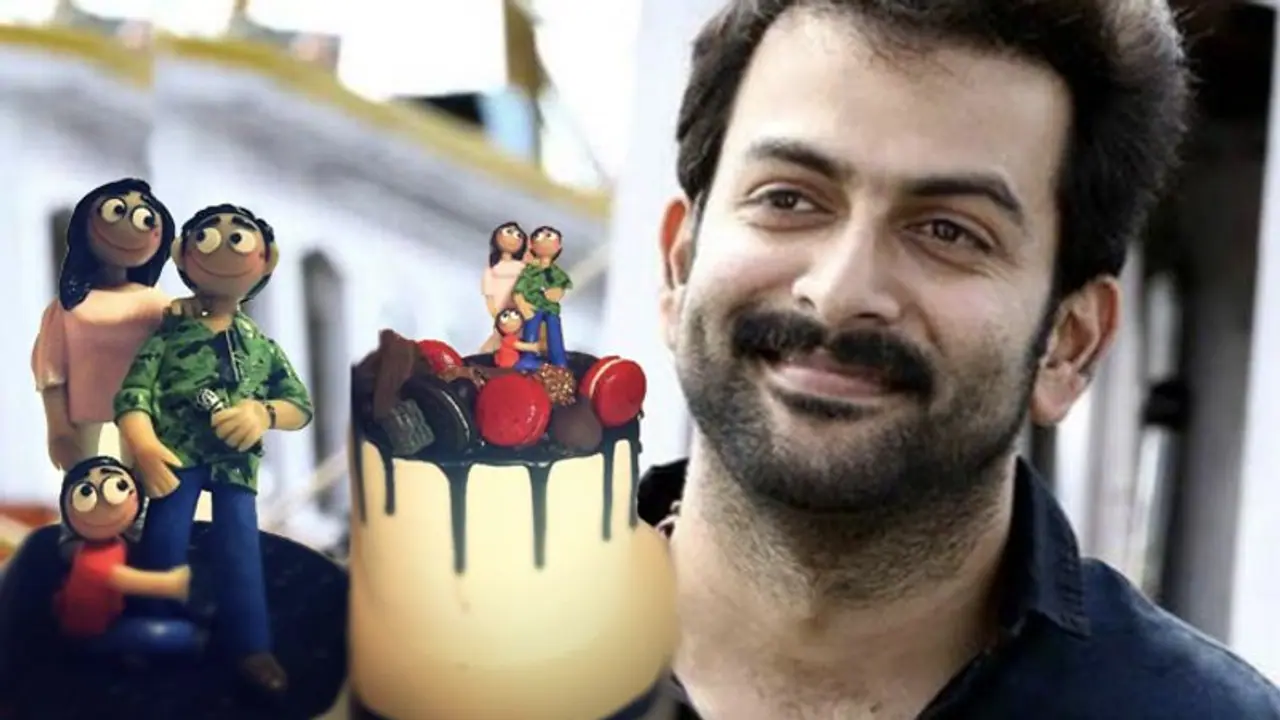 Malayalam actor Prithviraj Sukumaran gets sweet surprise from wife Supriya Menon