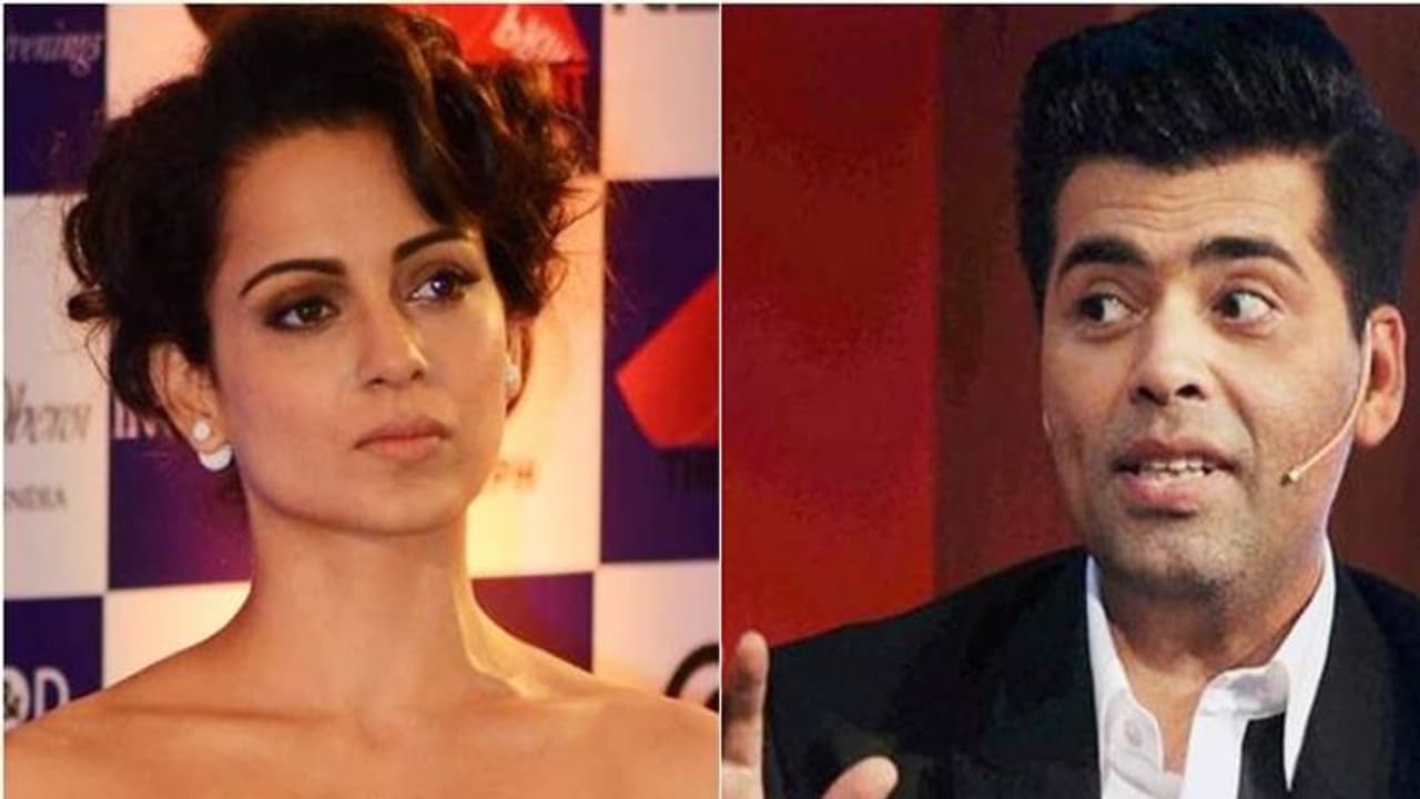 बॉलीवुड के वंशवाद पर कंगना और करण में फिर छिड़ी जंग