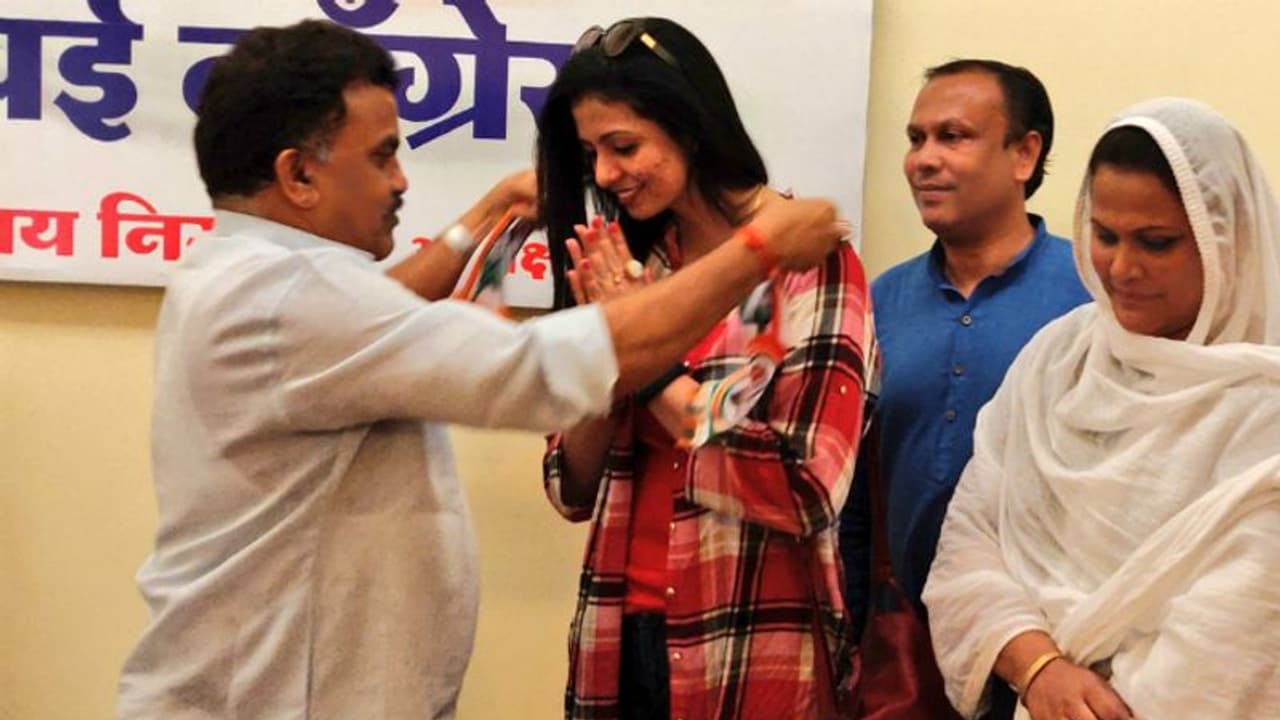 India fast bowler Mohammed Shami’s estranged wife Hasin Jahan joins Congress in Mumbai