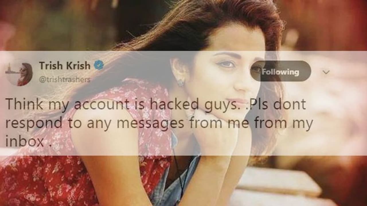 அடேய் ராமச்சந்திரனுகளா உங்க ஜானுவோட ட்விட்டர் அக்கவுண்டை யாரோ ஹேக் பண்ணிட்டானுக... அடேய் ராமச்சந்திரனுகளா உங்க ஜானுவோட ட்விட்டர் அக்கவுண்டை யாரோ ஹேக் பண்ணிட்டானுக...